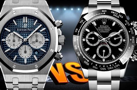 piguet vs rolex|Audemars Piguet vs Rolex: Luxury Watch Titans Compared.